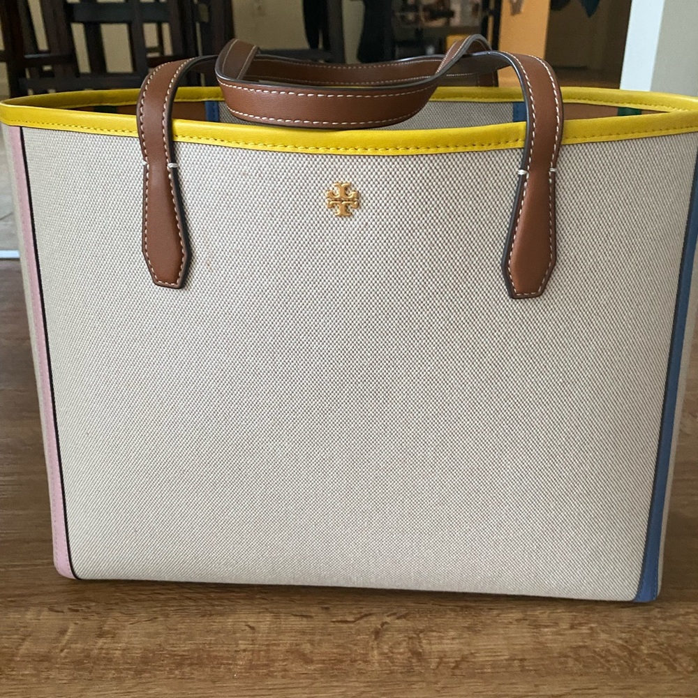 Tory Burch tote + matching wristlet